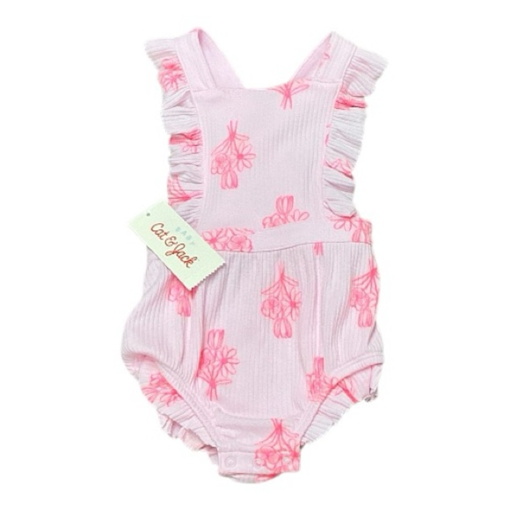 Cat & Jack - NWT- Light Pink Baby Outfit